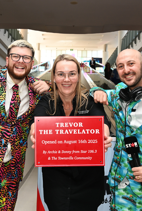 Trevor the Travelator at Townsville Shopping Centre
