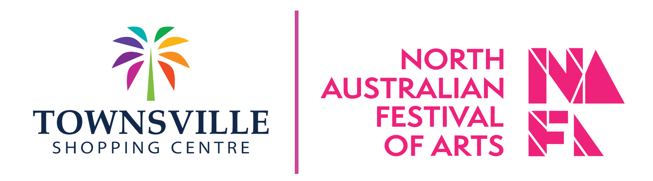 Townsville Shopping Centre logo and NAFA logo