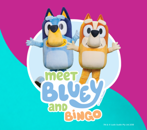 Meet & Greet with Bluey and Bingo!