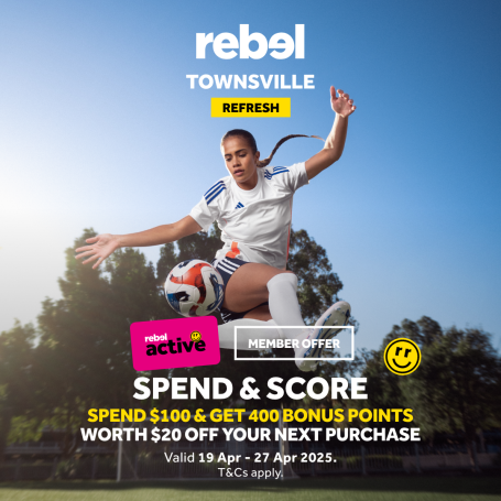 rebel townsville spend and score