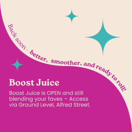 Boost Juice Townsville Travelator Upgrade