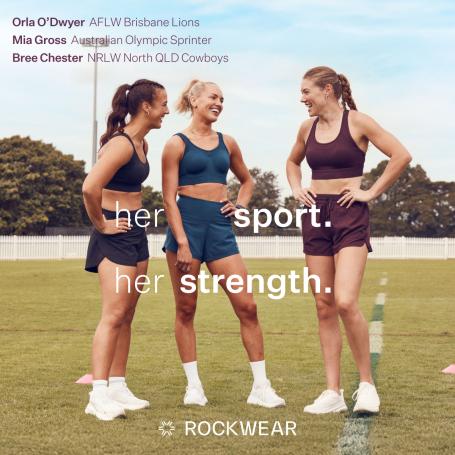 Her Sport Her Strength Campaign Rockwear