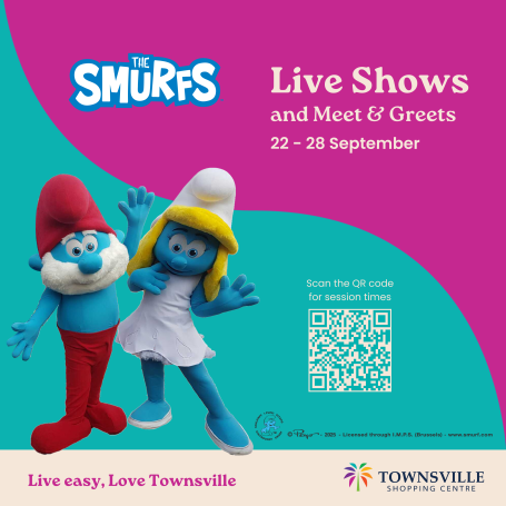 Smurfs Live Shows in Townsville