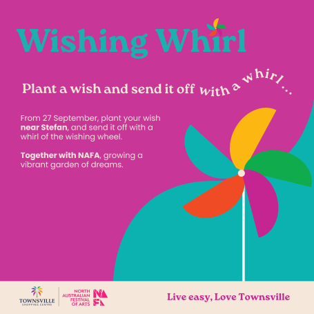 Wishing Whirl with image of pinwheel