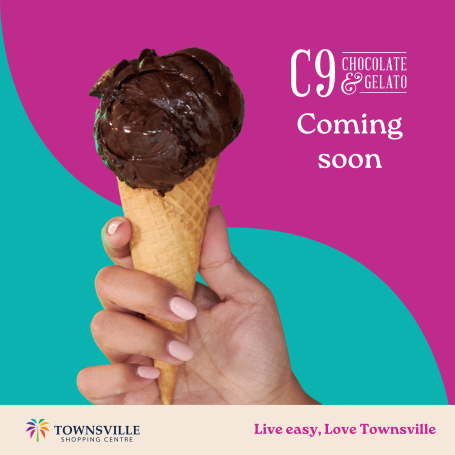 C9 Chocolate & Gelato Coming Soon to Townsville Shopping Centre