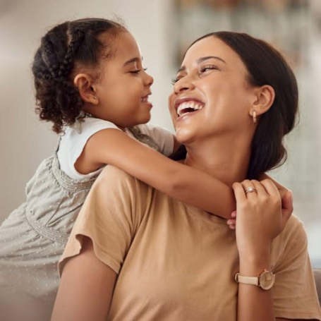 Mum and her daughter