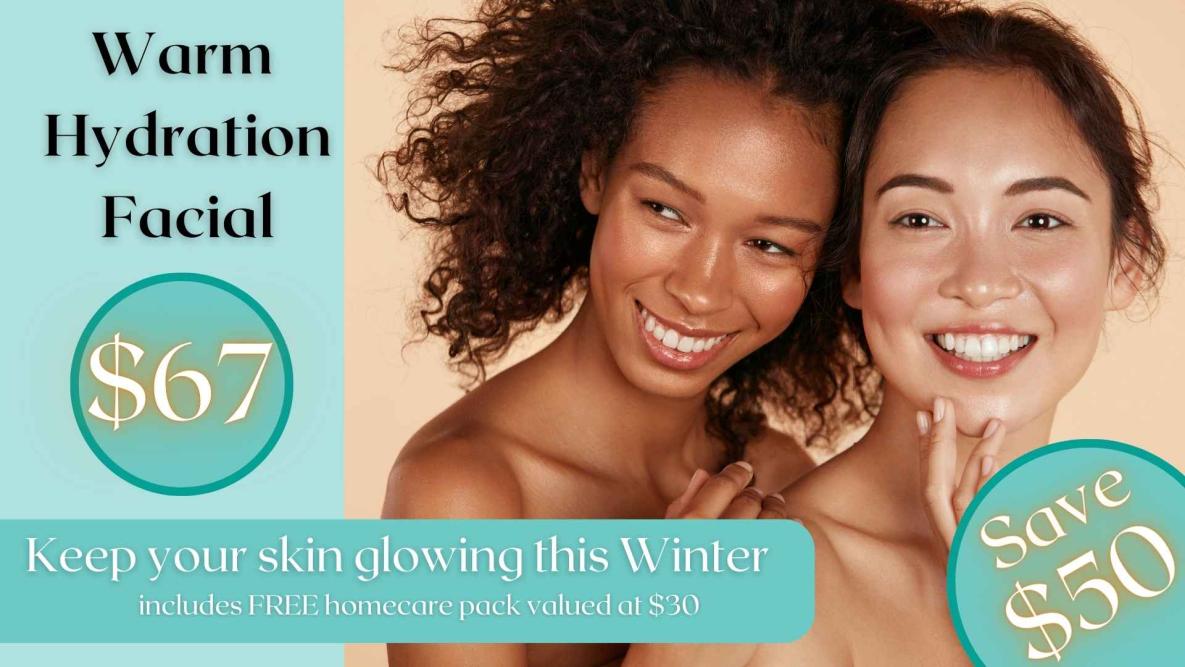 Warm Hydration Facial $67 Save $50 at Wax It