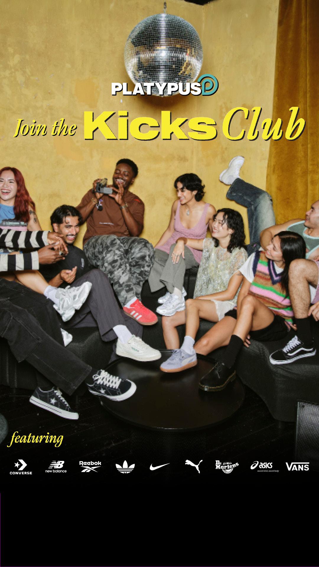 PLATYPUS Join the Kicks Club
