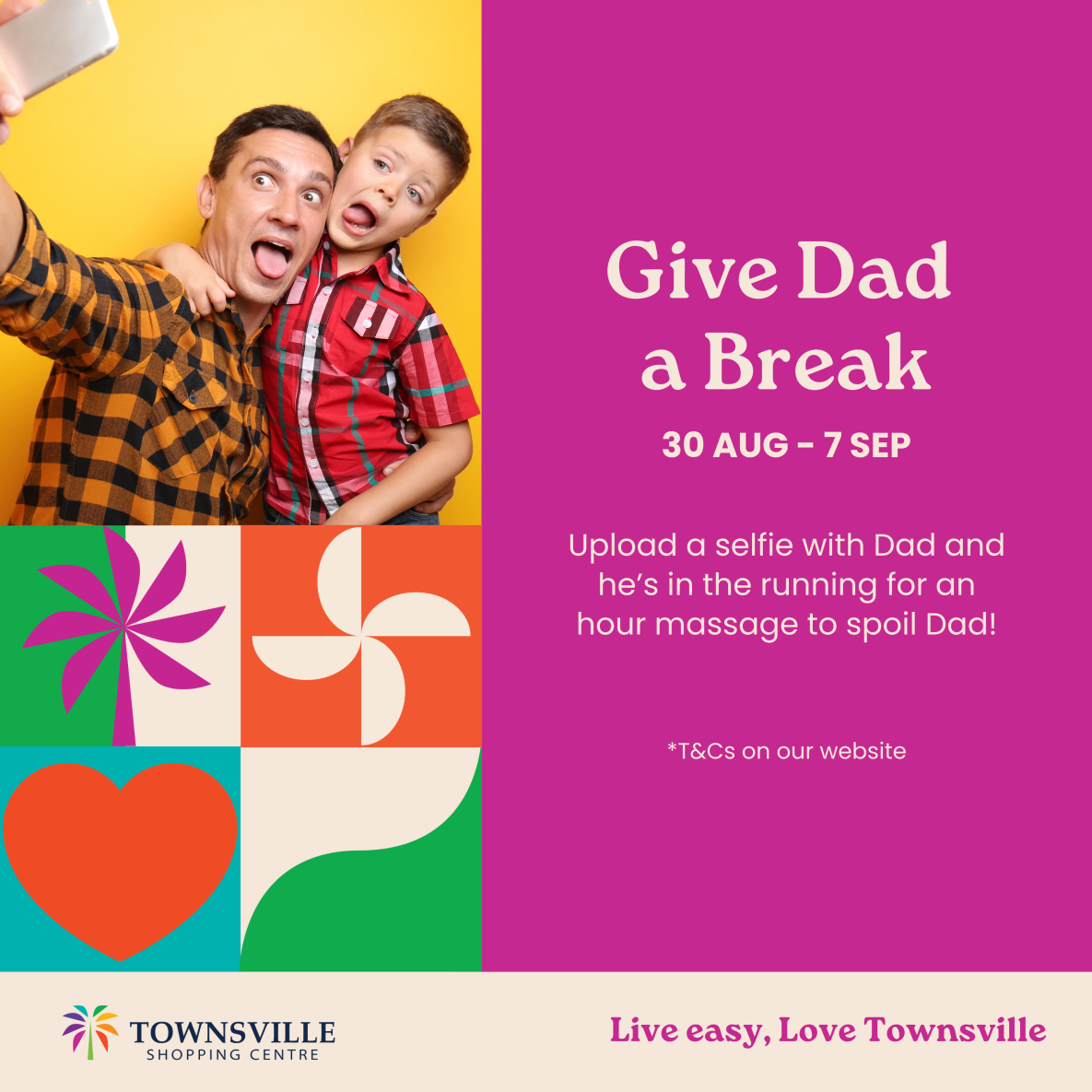Townsville Father's Day Tile