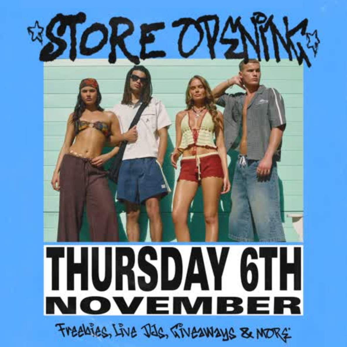 General Pants Co Store Opening Thursday 6th November 
