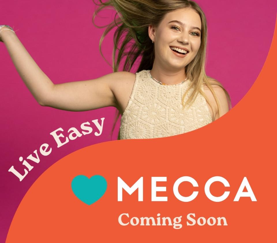 MECCA coming soon townsville beauty brands